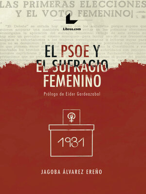 cover image of El PSOE y el sufragio femenino